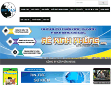 Tablet Screenshot of hitas.com.vn